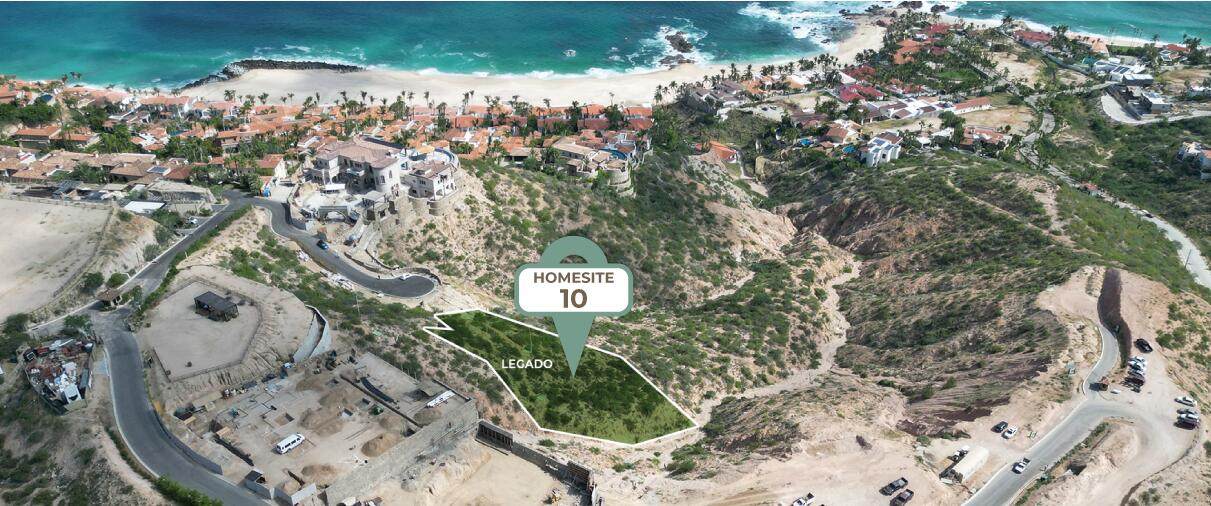 Aerial View Of A Land On A Hill